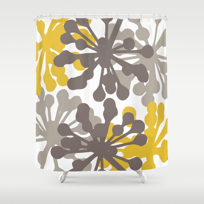 yellow and brown shower curtain yellow stripe modern botanical print yellow brown shower curtain by yellow and brown shower curtain yellow stripe modern botanical print yellow brown shower curtain by